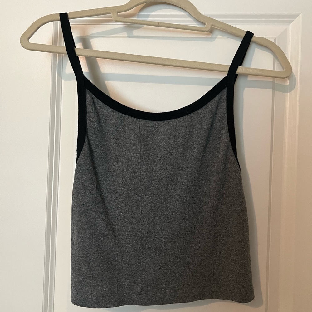 UO Grey Crop Top